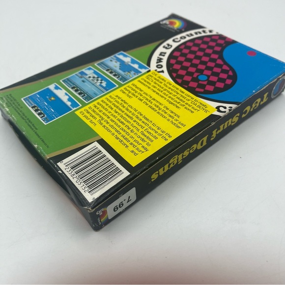 T&C T C Surf Designs Wood & Water Rage Nintendo NES CIB Complete In Box w Manual - Picture 16 of 16